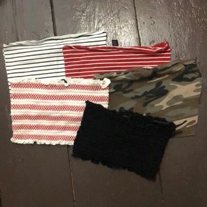 Forever 21 tube top bundle!